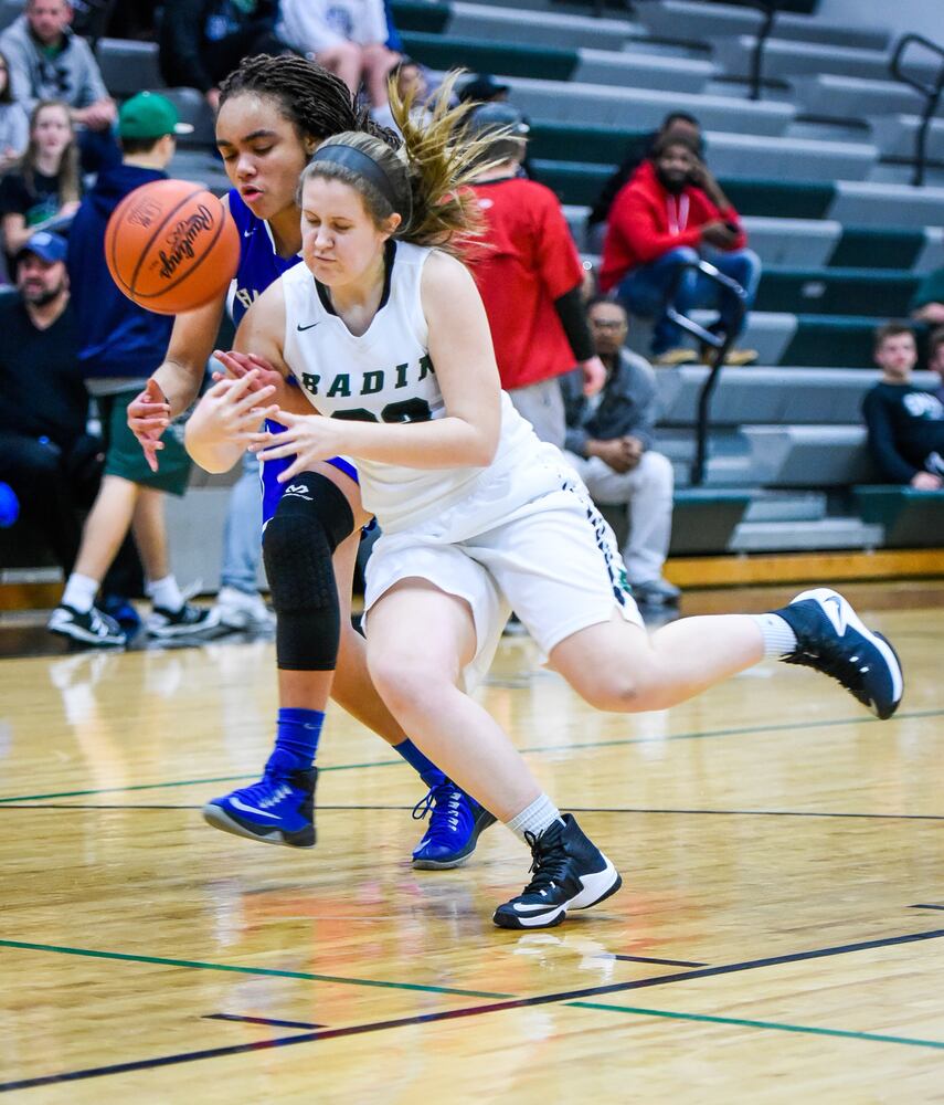 Badin vs Hamilton Girls Basketball