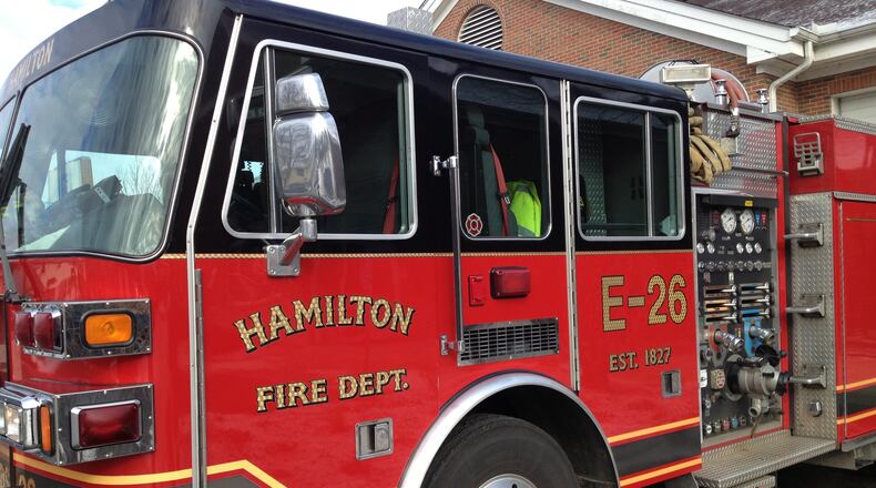 The Hamilton Fire Department responded to a call this afternoon in the 3900 block of Freeman Avenue for a mulch fire. STAFF FILE PHOTO