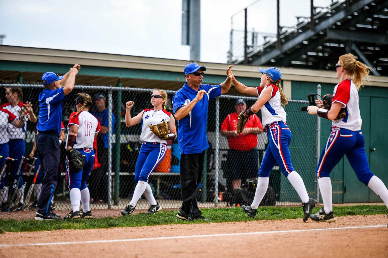 Ross vs Clinton-Massie Softball