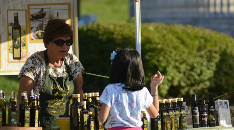 The new Village Green Farmers Market manager has plans for the 2018 market to expand and improve upon the “good base” already established. MICHAEL D. PITMAN/FILE