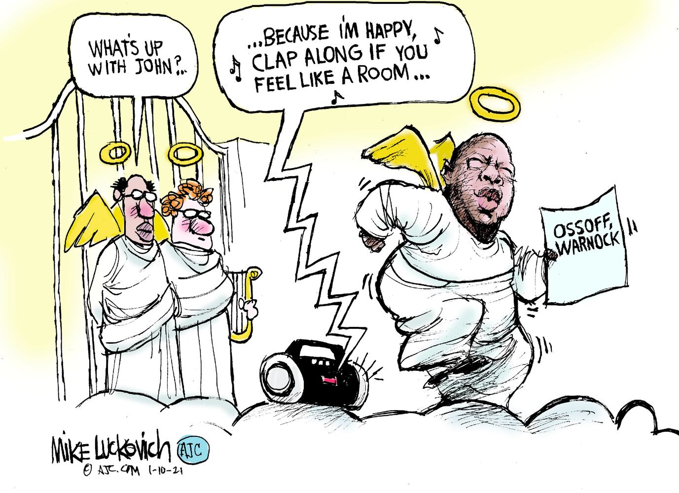 Week in cartoons: Georgia election, Capitol riots and more