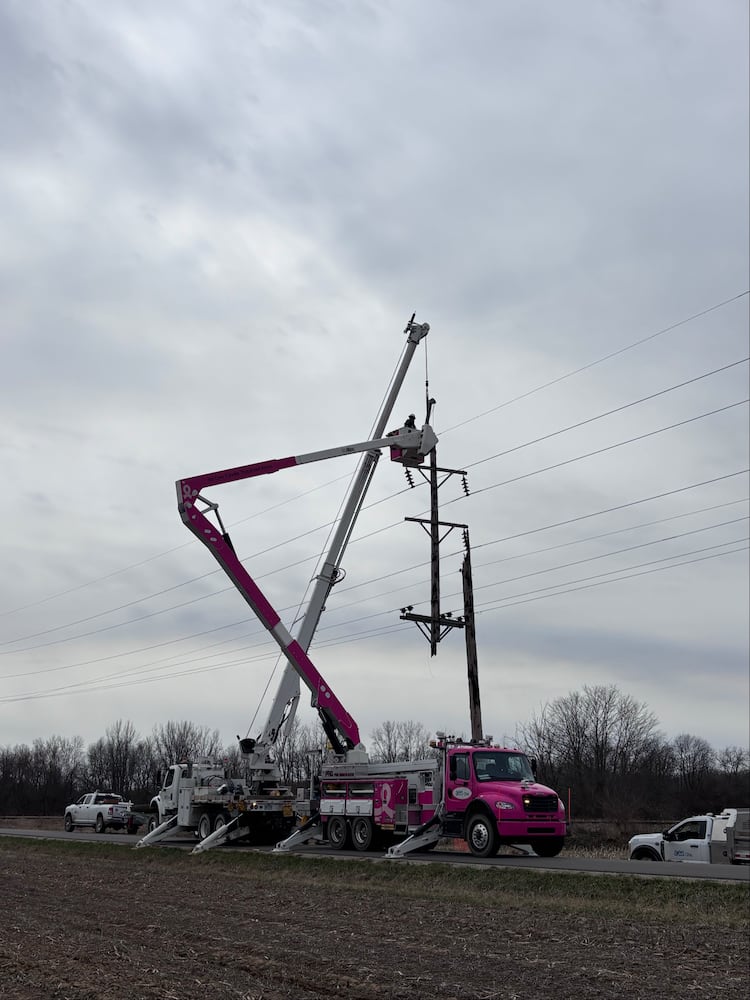 Mid-march storm power damage