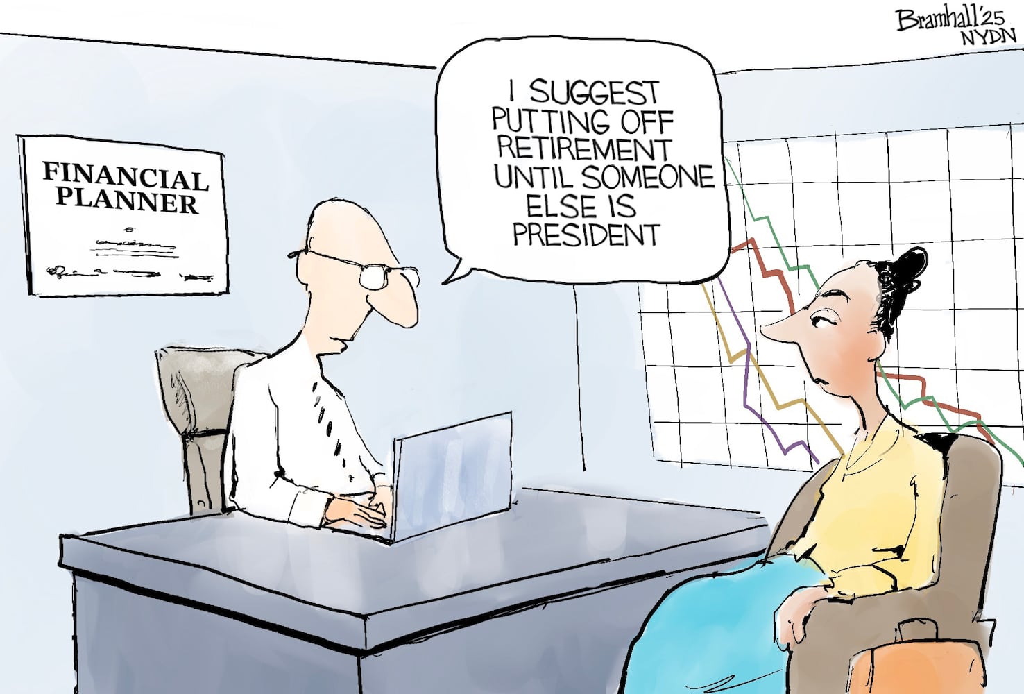 CARTOONS: Bill Bramhall, April 17, 2025