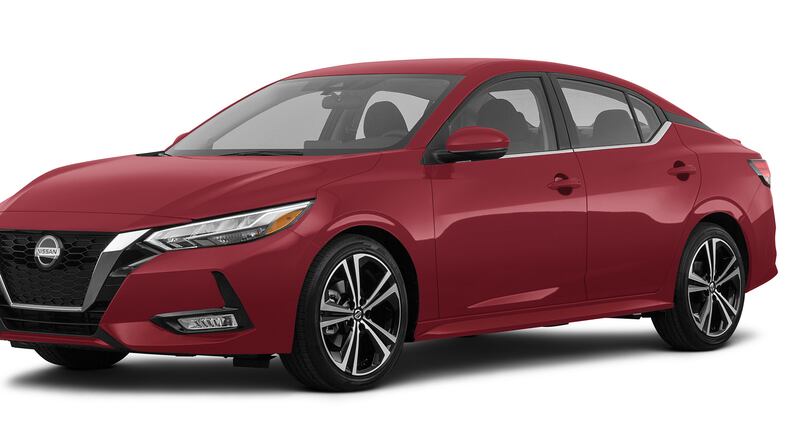 For the 2021 model year, enhancements to the Nissan Sentra include the addition of standard Apple CarPlay integration and Android Auto on all grades (previously available only on SV and SR grades), available NissanConnect Services and NissanConnect with Wi-Fi hotspot on SR grade and a new two-tone paint combination – Electric Blue Metallic with Black roof for the SR grade. Metro News Service photo