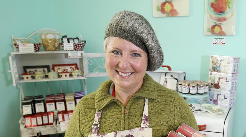 Sonya Staffan in her Lebanon store, The Jam and Jelly Lady. FILE PHOTO