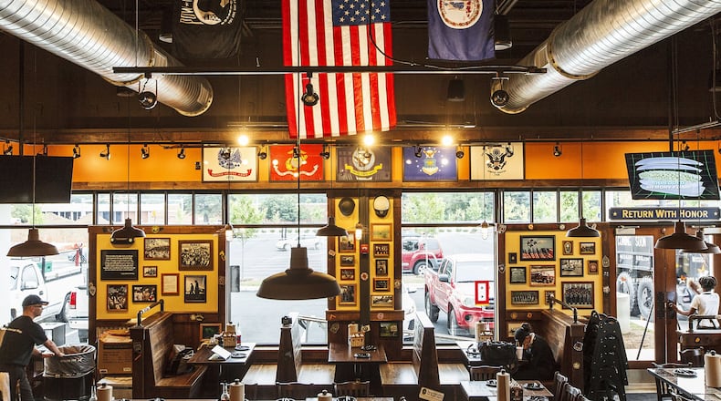 Mission BBQ plans its first southwest Ohio location in Deerfield Twp., set to open March 25, 2019. This is the interior of its Charlottesville, Virginia location. CONTRIBUTED