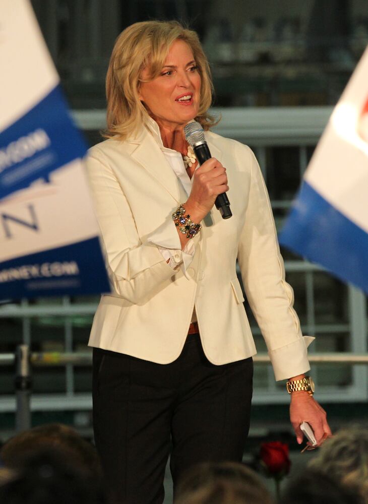 Ann Romney in Hamilton