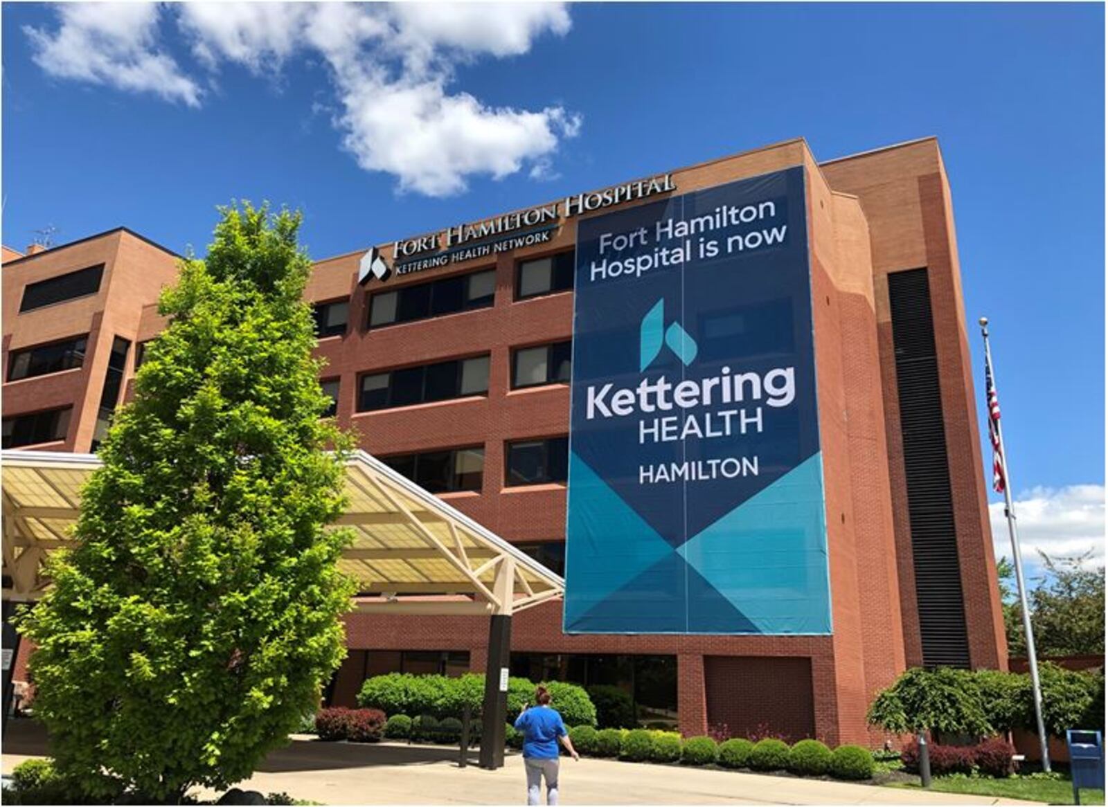 After many decades as Fort Hamilton Hospital, on Wednesday it became Kettering Health Hamilton, to the disappointment of some loyal fans. But its president explained the new name sends a message that it's both a community hospital and sophisticated medical provider that's part of a larger group. MIKE RUTLEDGE/STAFF