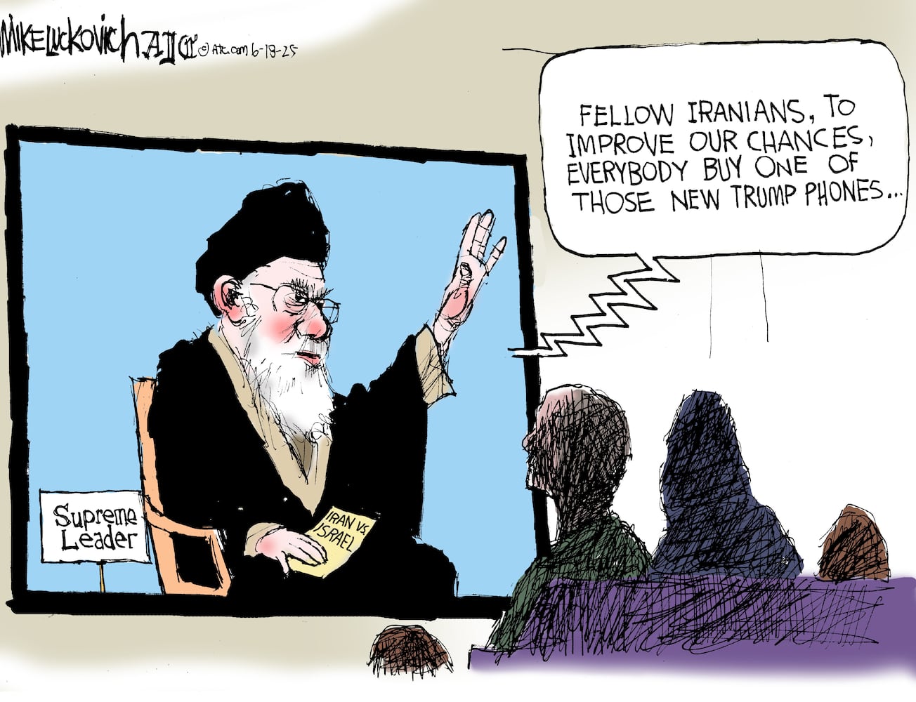 CARTOONS: Mike Luckovich, June 20, 2025