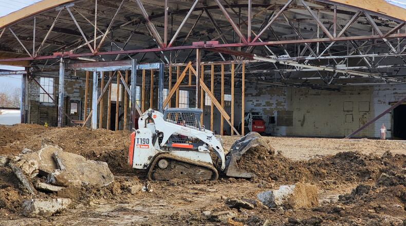 Hamilton city council is considering the final development plan to allow the reconstruction and occupation of the former Pepsi Bottling Plant on Erie Blvd. where Third Eye Brewing will open sometime in 2023. Council will consider the legislation in January. NICK GRAHAM/STAFF