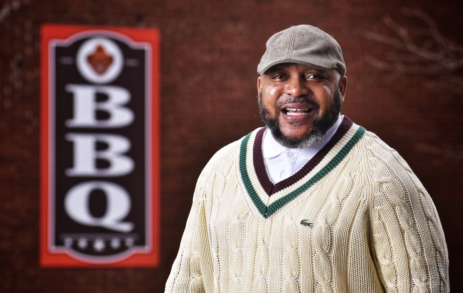Mike Neal, owner of Neal's Famous BBQ, has been in the food business in Hamilton for nearly twenty years. NICK GRAHAM / STAFF