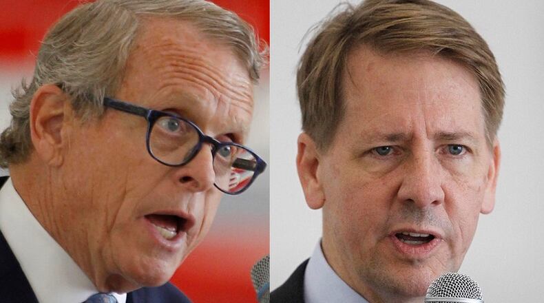 Mike DeWine and Richard Cordray