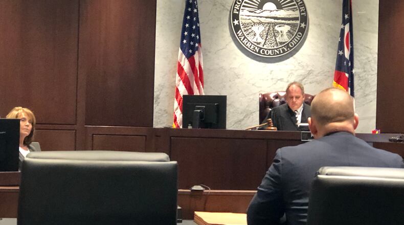 Logan Dean, 16, of Washington Twp., Montgomery County, did not appear Monday during a hearing on his detention in Warren Count Juvenile Court. STAFF/LAWRENCE BUDD