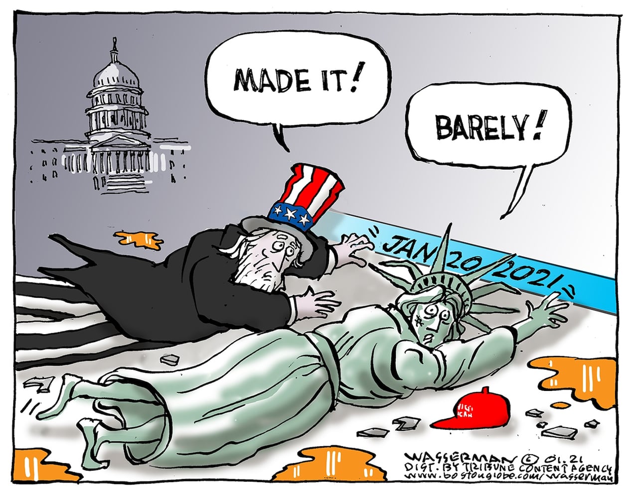 FROM THE LEFT DAN WASSERMAN
