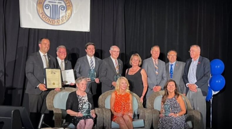 Multiple individuals and organizations were honored for their community service by the Warren County Foundation during the Foundation’s 16th Annual Community Service Awards and 25th Anniversary Celebration on June 8, 2023. CONTRIBUTED