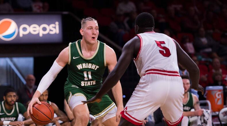 Wright State’s Loudon Love against Miami at Millett Hall on Nov. 9, 2019. Joseph Craven/WSU Athletics