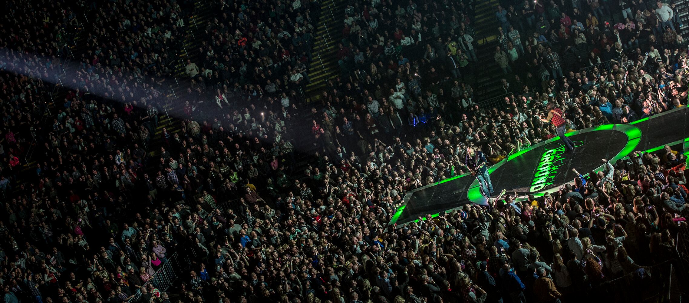 Country Music superstars the Zac Brown Band rocked the Wright State University's Nutter Center