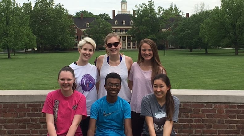 Some of Hamilton High School’s students spent part of their summer break at a leadership camp at Miami University. The students studied various leadership and motivational techniques and together created nine lesson plans to be used in classrooms during the coming 2017-2018 school year.