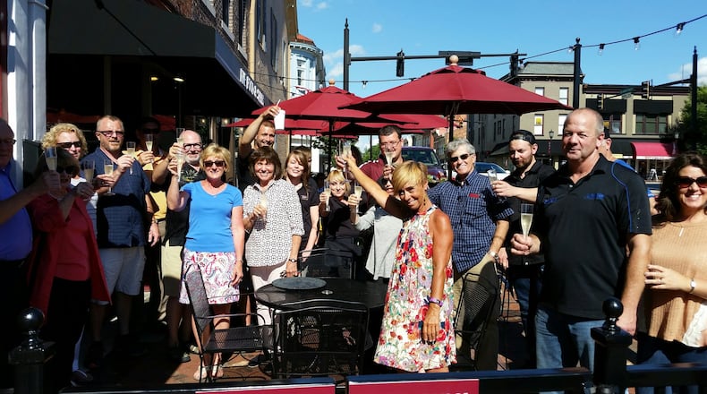 Main Street Lebanon is committed to revitalizing the downtown business district. One effort was the creation of the first sidewalk cafe in downtown Lebanon, The Mulberry Street Sidewalk Café (shown). Main Street Lebanon received the 2016 Heritage Ohio Annual award for Best Downtown Placemaking for the cafe. CONTRIBUTED