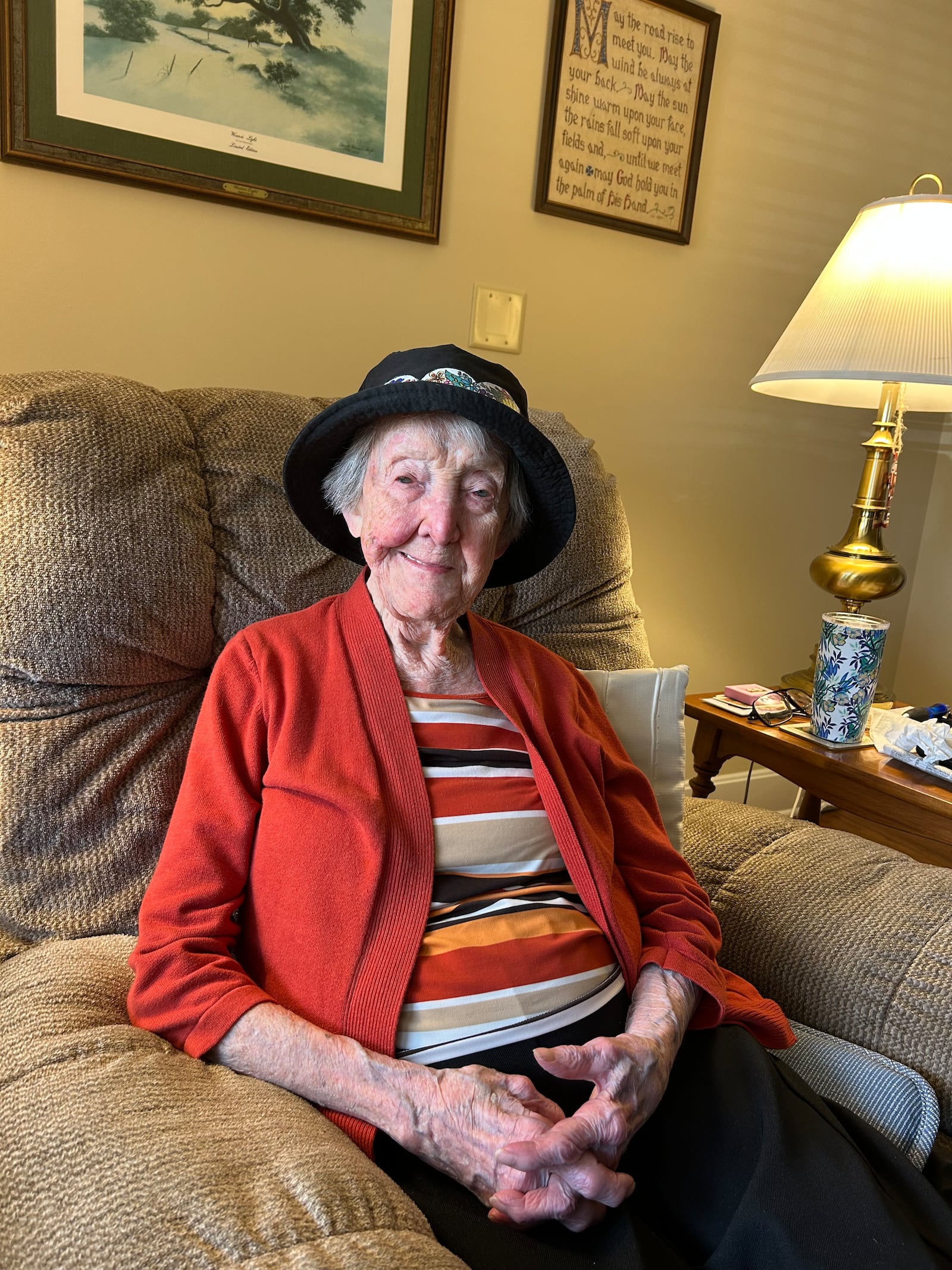Vera Keck, a lifetime Hamilton resident, will celebrate her 106th birthday on Nov. ? Her husband died 40 years ago. RICK McCRABB/CONTRIBUTOR