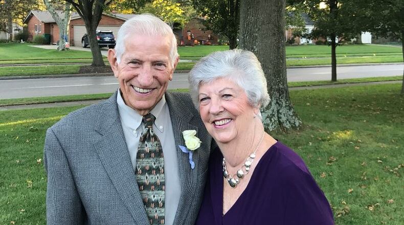 Gene and Shirley Hausfeld are celebrating 65 years of marriage this week. CONTRIBUTED