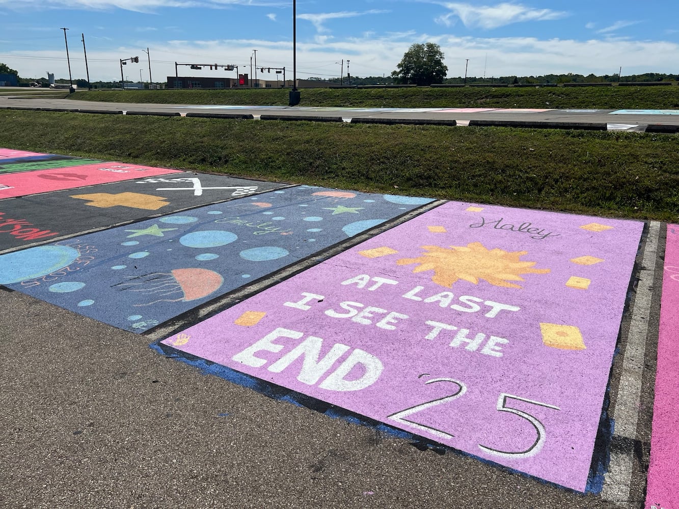 Fairfield high school senior parking spaces