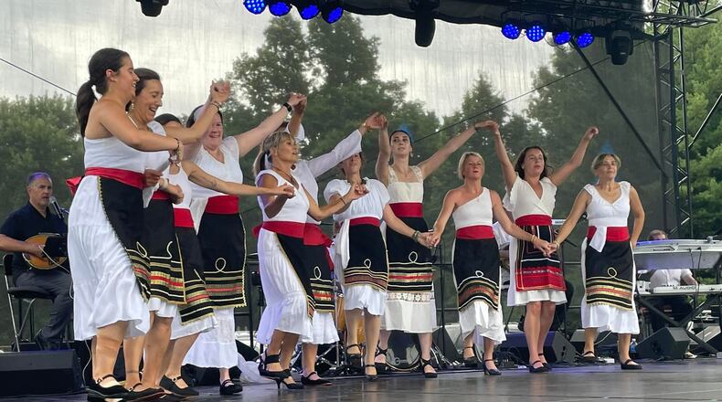 Live entertainment at the Fairfield International Festival will include the Hellenic Dancers of Cincinnati at 3:45 p.m., a screening of Disney Pixar’s “Coco,” a performance by Mariachi Alegre at 6 p.m. and Dancing Queen: An ABBA Salute will headline the event at 7:30 p.m. Provided.