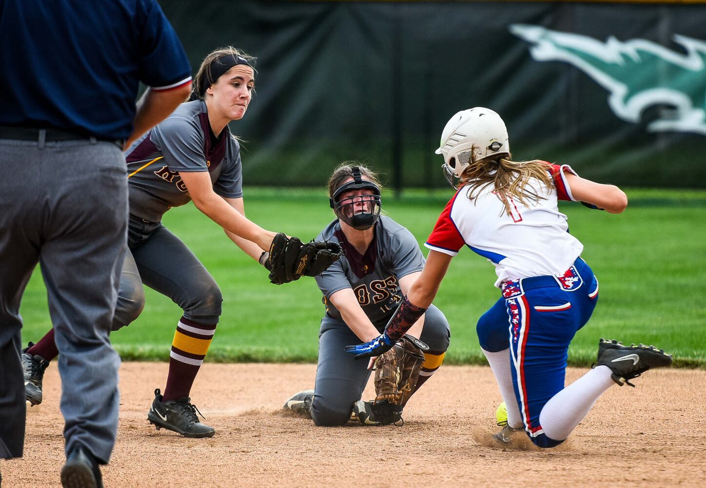 Ross vs Clinton-Massie Softball