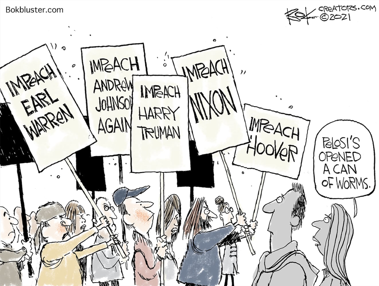 Week in cartoons: Trump impeachment trial and more