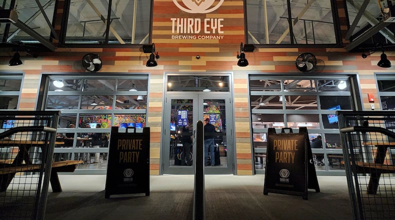 Third Eye Brewing held a VIP private event showing off their new brewery and restaurant on Dixie Highway in Hamilton Tuesday, Nov. 14, 2023. NICK GRAHAM/STAFF