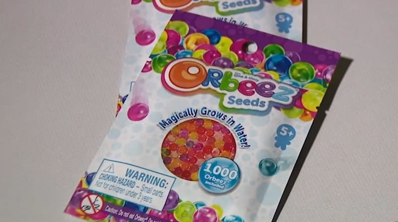 The 'Orbeez Challenge' is the latest trend to gain traction on TikTok. WCPO/CONTRIBUTED