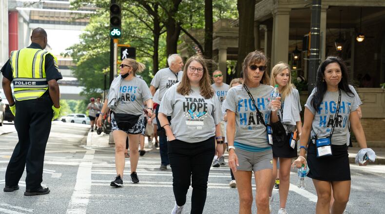 Hundreds of walkers will gather
locally for the Ohio Valley Team Hope Walk Sept. 11, 2022 at VOA MetroPark. CONTRIBUTED