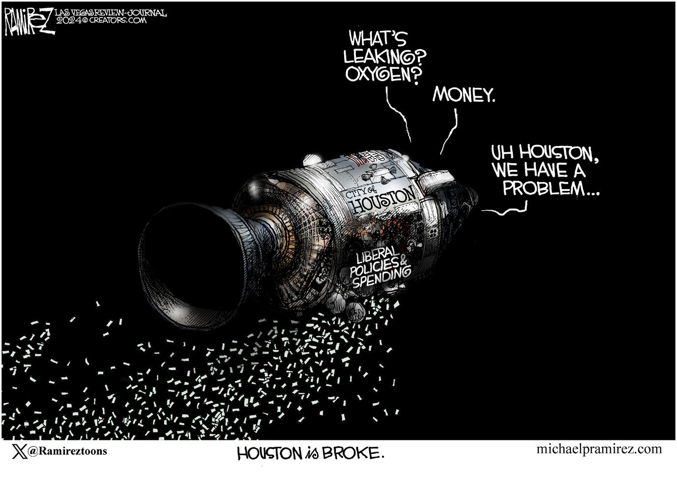 CARTOONS: Michael Ramirez, April 1, 2024