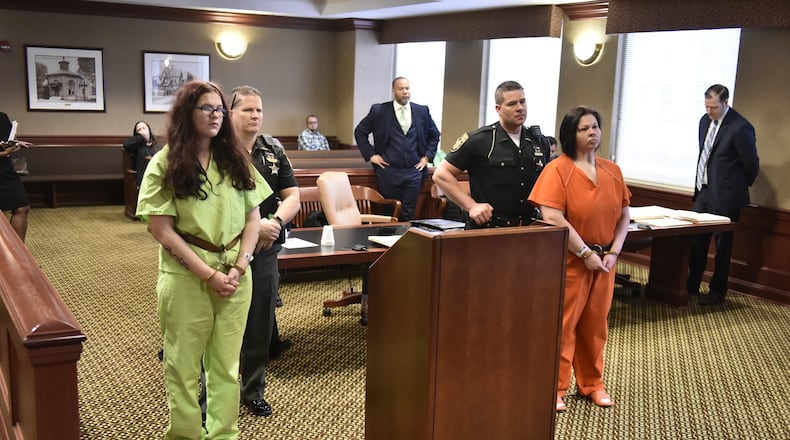 Chelsea Bussell and Jamie Strack will be arraigned Tuesday morning for invountary manslaughter in the shooting death of Brandon York in December in Hamilton.