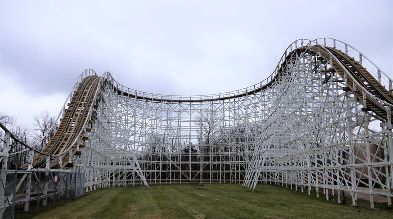 Workers at Kings Island are retracking The Racer, a roller coaster known to be a bumpy ride, park officials told this news outlet. CONTRIBUTED