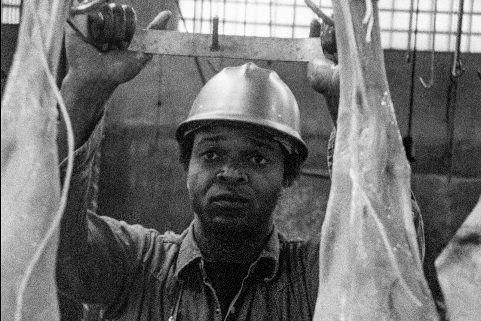 This image released by Kino Lorber shows Henry G. Sanders in a scene from "Killer of Sheep." (Kino Lorber via AP)