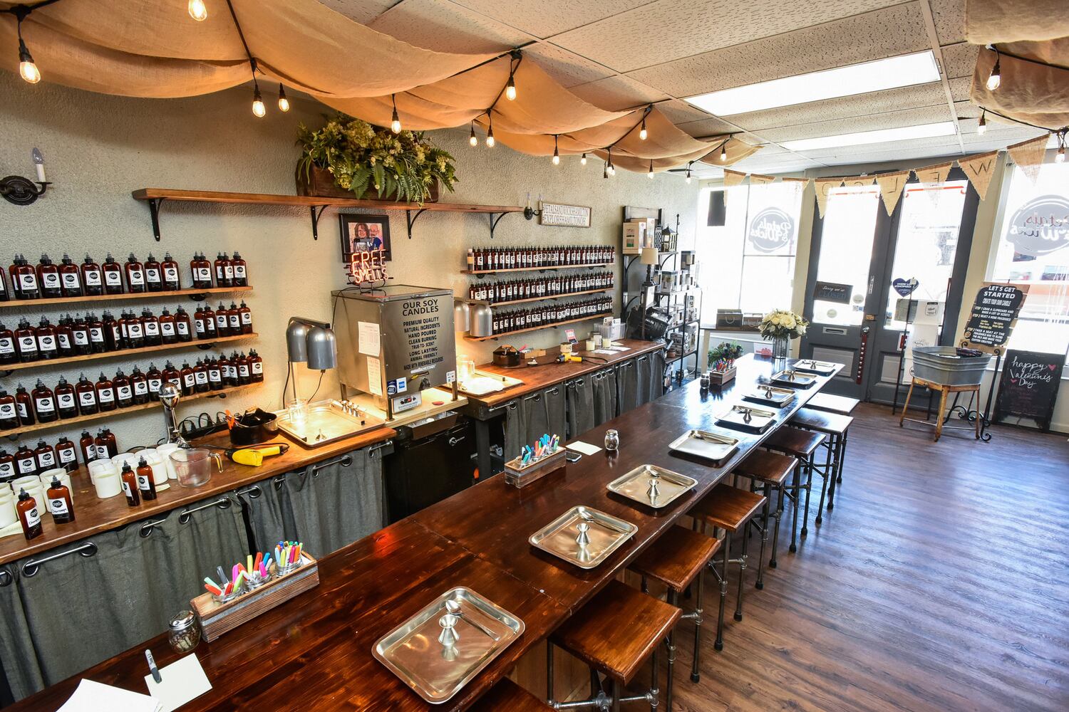 Petals & Wicks on Main Street in Hamilton expanding
