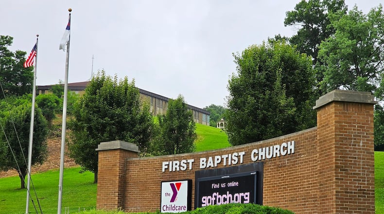 The First Baptist Church in Hamilton offers childcare services from ages 18 months and older. NICK GRAHAM/STAFF