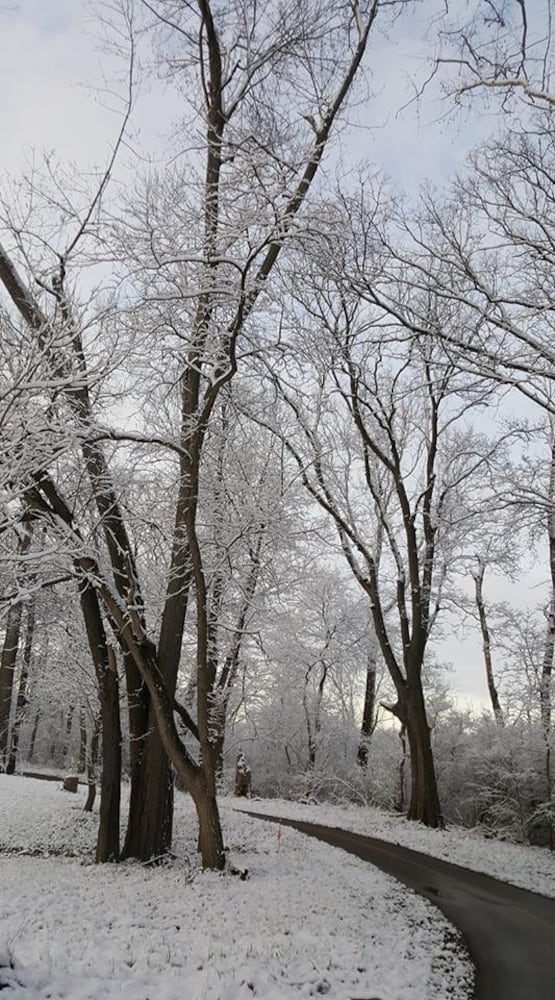 PHOTOS: Miami Valley gets a coating of snow  in April (User-submitted photo)