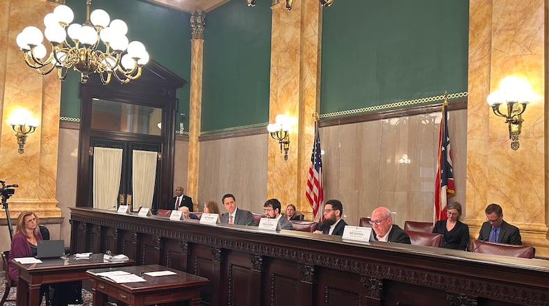 The Ohio Ballot Board approved language for Issue 1, related to amending the Ohio Constitution, to appear on the August 2023 ballot on Thursday, May 18, 2023. AVERY KREEMER / STAFF