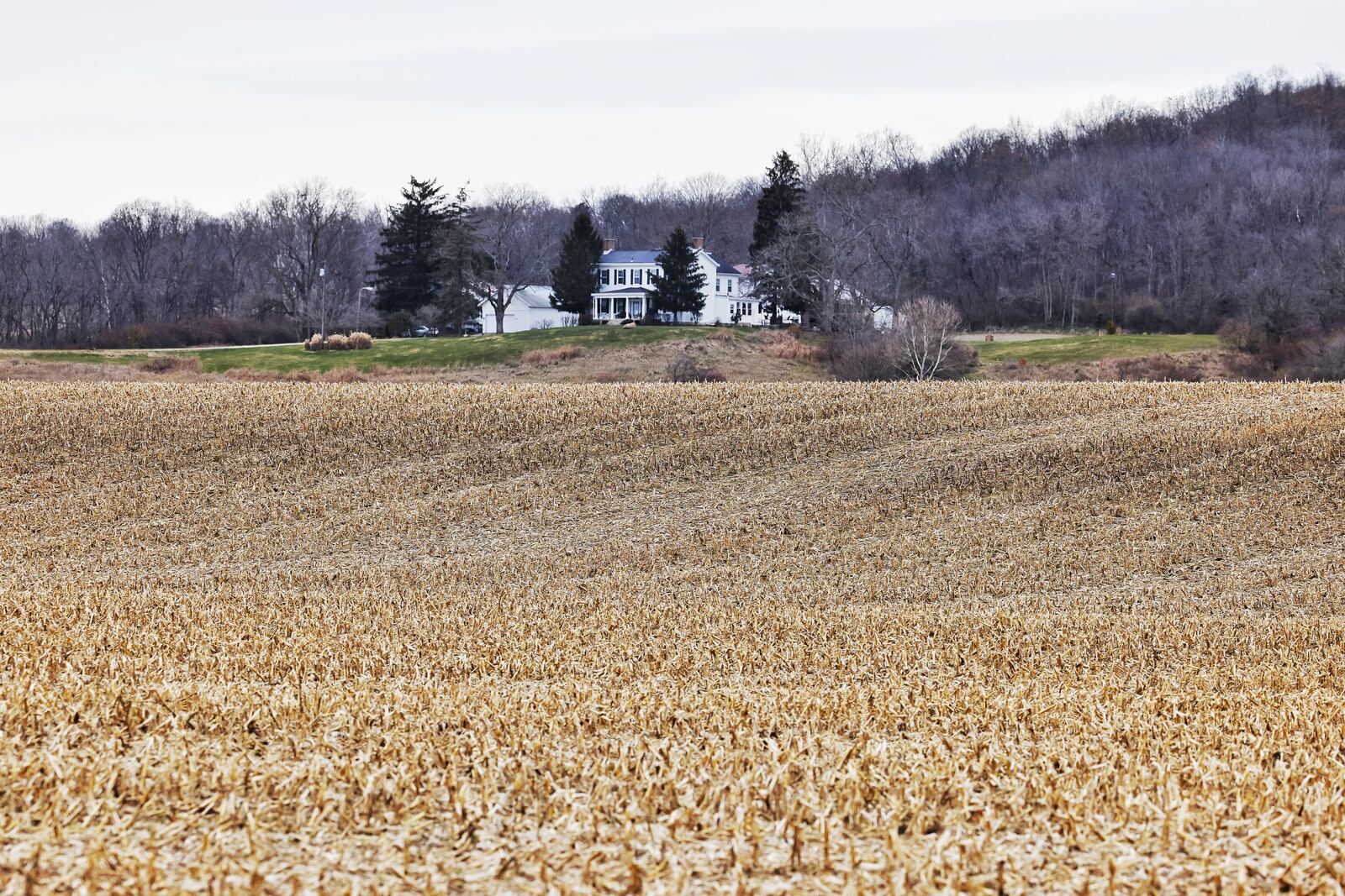 A 350-acre farm tract at the corner of U.S. 27 and Ohio 128 may get developed into a mixed-use property that includes new homes, cottages and more.