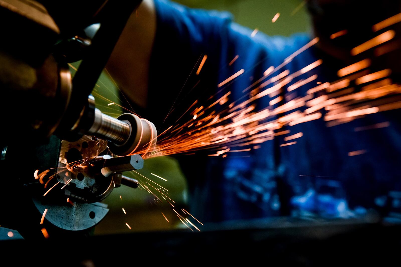 Donnie Duncan grinds a punch on his machine at Tipco Punch Tuesday, Jan. 8, 2019 in Fairfield. Duncan was the first employee hired in 1979 and has worked at the company for 40 years. NICK GRAHAM/STAFF