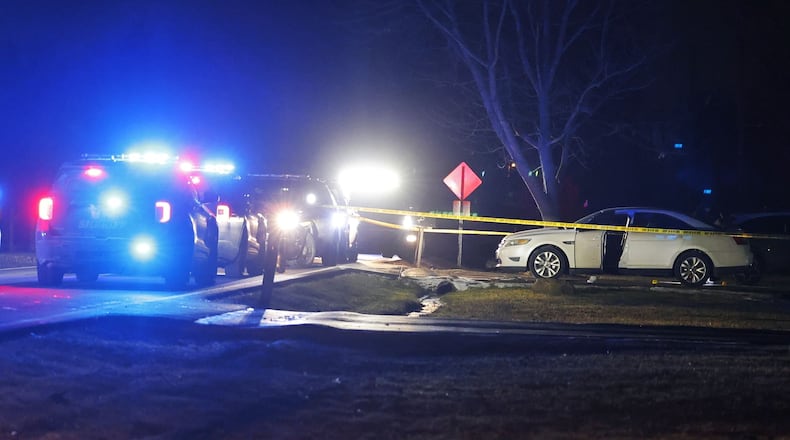 Butler County Sheriff's Office investigating two people shot Sunday night at a Eck Road residence in Madison Twp.NICK GRAHAM/STAFF