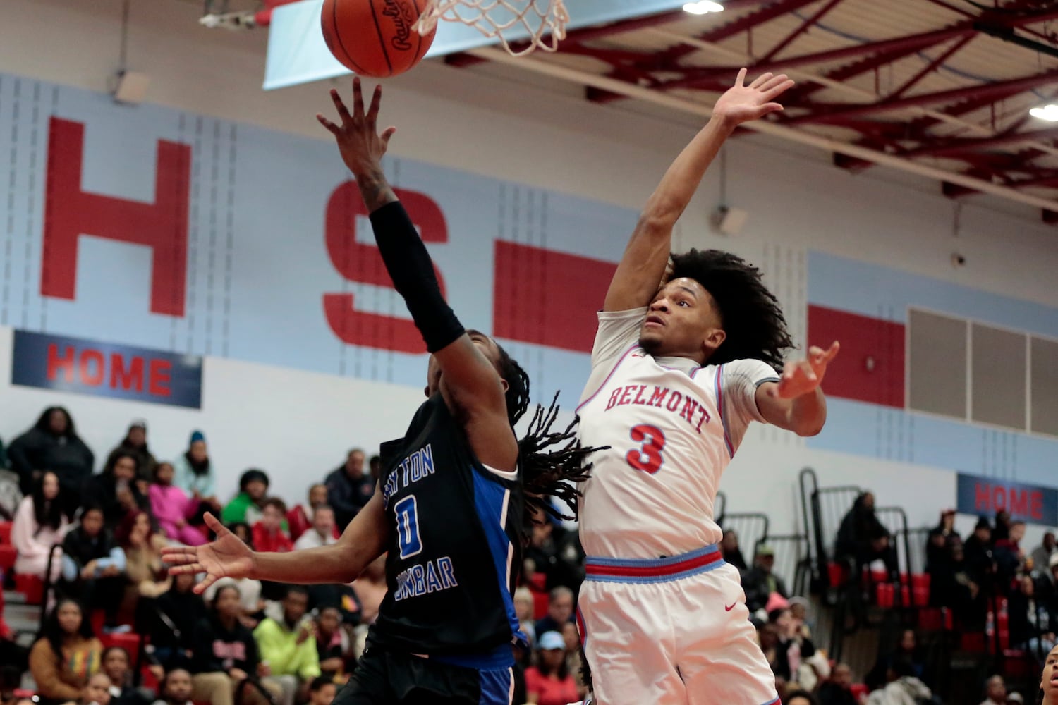 Dunbar Belmont basketball