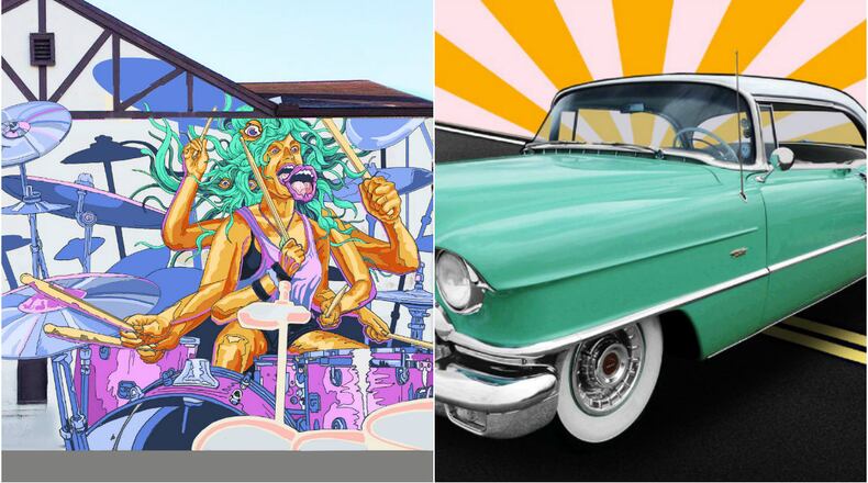 Murals that are planned in 2018 as part of Hamilton’s StreetSpark program