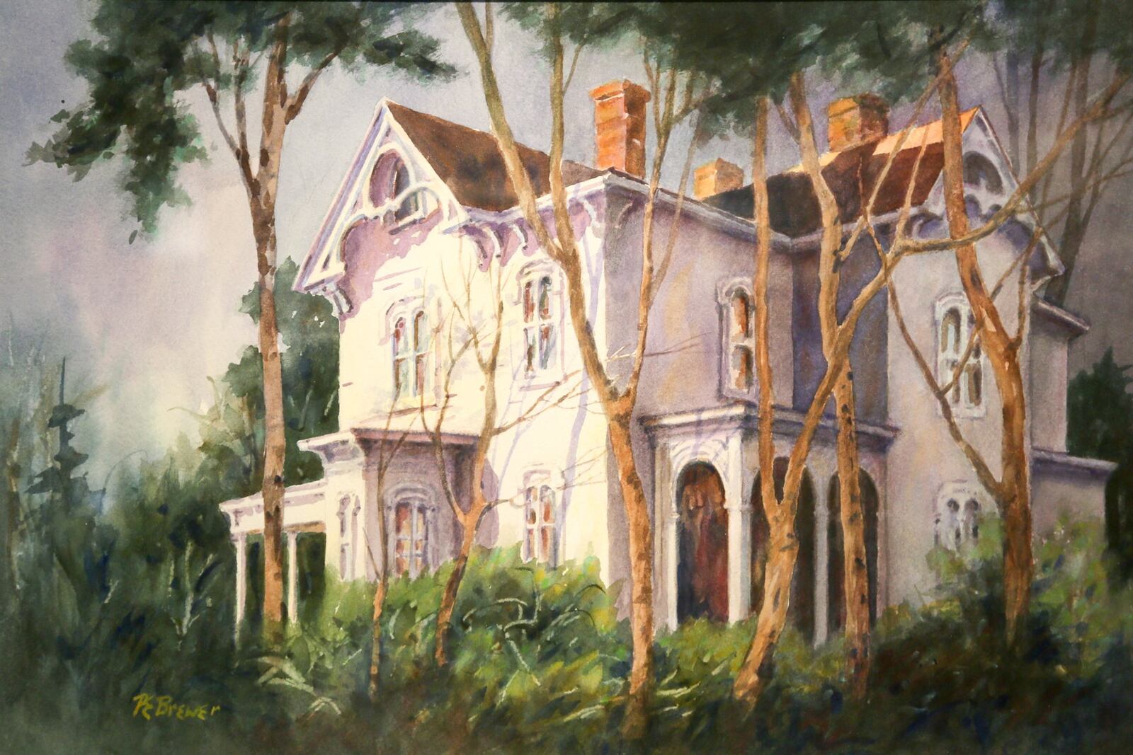 The work of the late artist Pat Brewer is now on display at the Middletown Arts Center. 