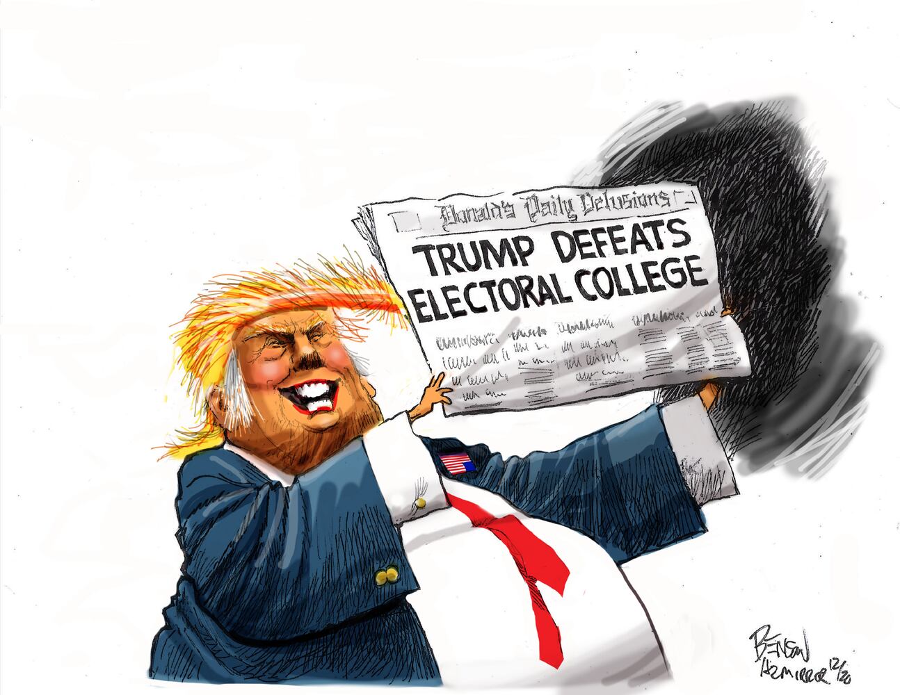 Week in cartoons: Vaccines, Barr steps down and more