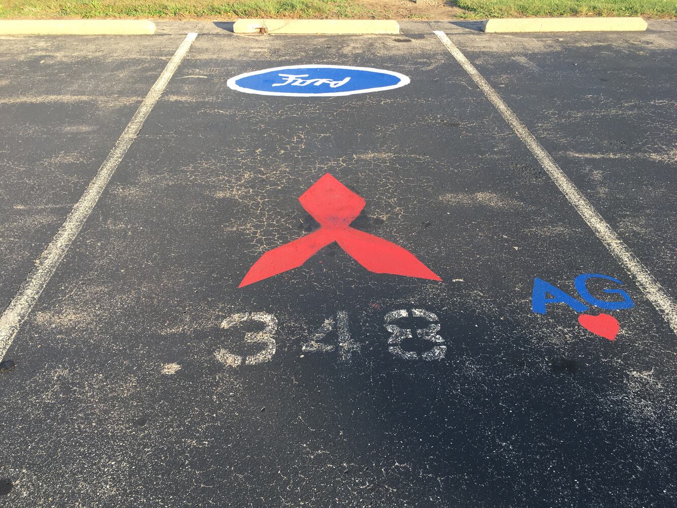 Ross senior parking lot spaces