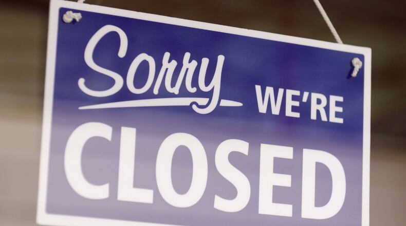 File: A Closed sign.