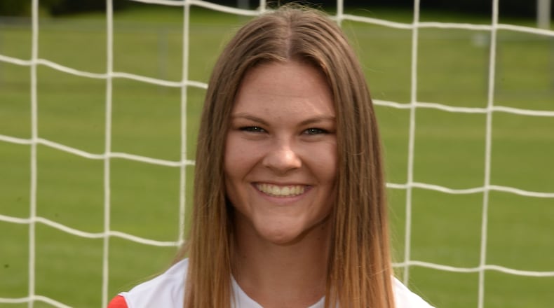 Lakota West sophomore Savannah Grubbs scored two goals Tuesday night as the Firebirds beat Mercy McAuley 4-1 in a Division I sectional final at Lakota East. PHOTO COURTESY OF LAKOTA WEST ATHLETICS